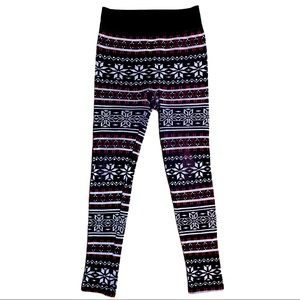 Christmas Snowflake High Waist Leggings